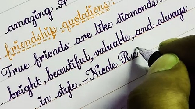 Neat English cursive handwriting | handwriting for beginners and students