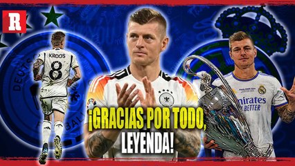 Se retira TONI KROOS, la LEYENDA alemana