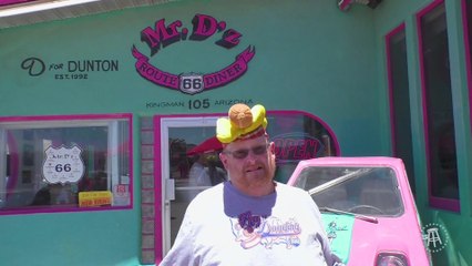 Raw Dogging at Mr. D'z Route 66 Diner in Kingman, AZ