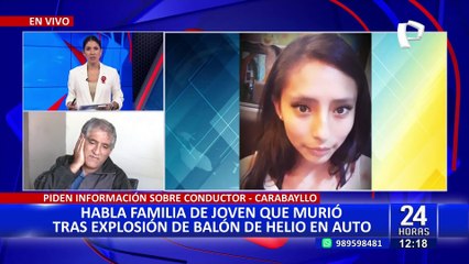 Familia de estudiante que murió en explosión en Independencia: “No hay buena atención en comisarías”