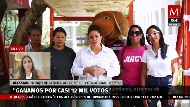 Alessandra Rojo de la Vega denuncia recuento ilegal de votos de la Cuauhtémoc orquestado por los Monreal