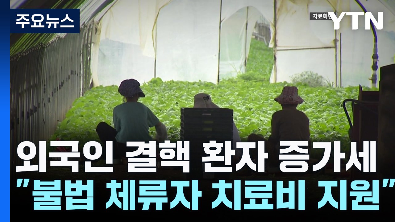 늘어가는 외국인 결핵 환자..."불법 체류 외국인 치료비 지원" / YTN