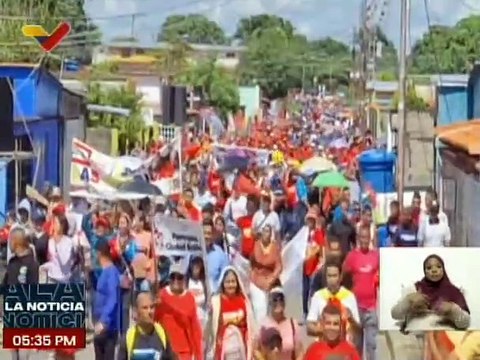 Barinas | Ciudadanos se movilizan en respaldo al candidato Nicolás Maduro