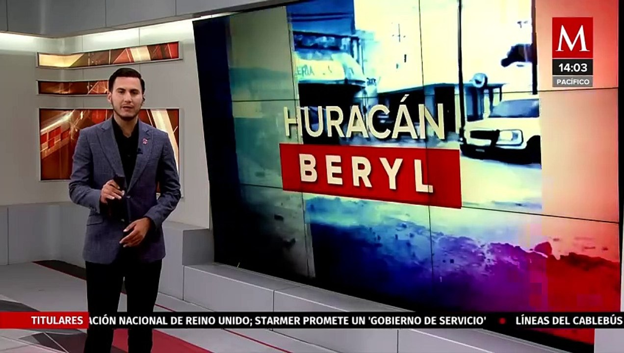 El gobierno de Quintana Roo declara saldo blanco tras el paso del huracán 'Beryl'