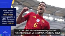 Merino will remember 'perfect' Spain winner forever