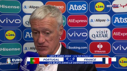 Euro 2024 - Didier Deschamps : "Ça aurait pu basculer d'un côté comme de l'autre"