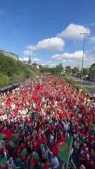 Les #supporters #portugais avant #france #portugal à #EURO2024GERMANY