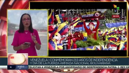 Venezuela conmemora los 213 años de su independencia