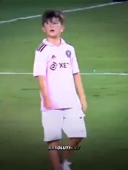 The best player of the football game ranaldol like father like son