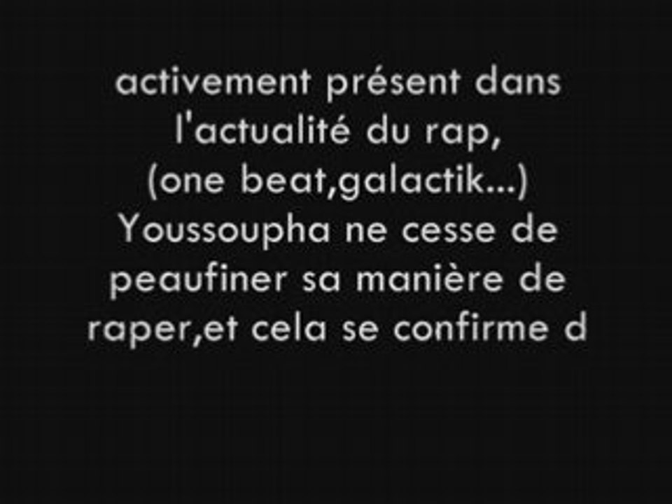Rap,chant et flow(quand les rapeurs chantent)avc rohff,booba