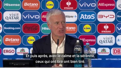 Bleus - Deschamps : “Une fierté, même si on ne fait pas tout parfaitement”