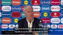 Bleus - Deschamps : “Oui, Kylian et Antoine ne sont pas au top de ce qu'ils sont capables de faire”