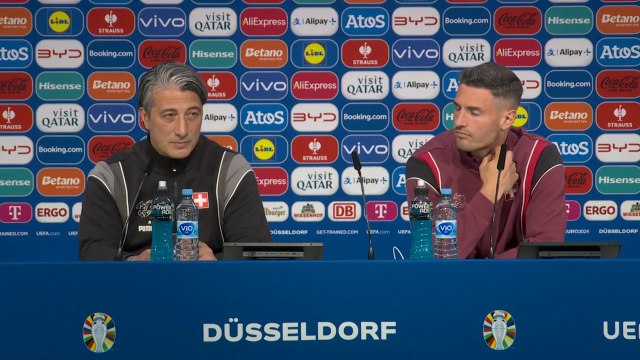 Switzerland's Yakin and Schar preview Euro 2024 quarter-final with England