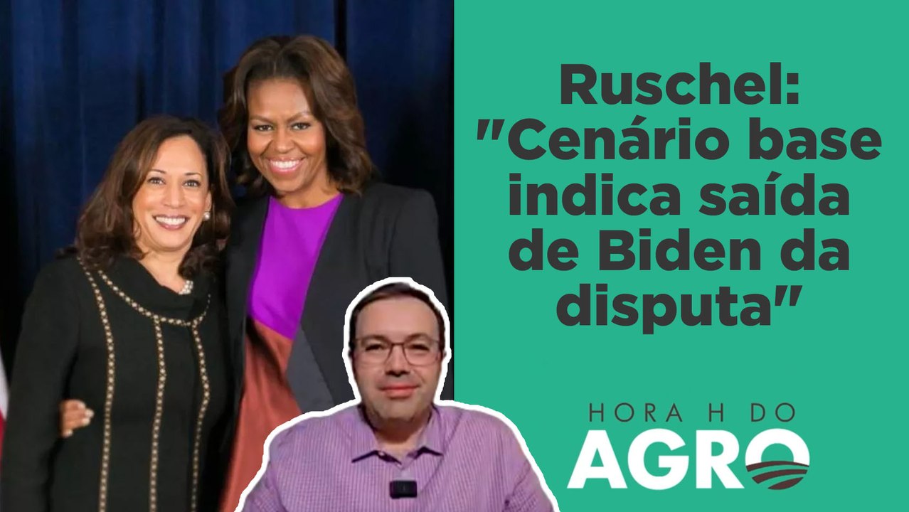 Kamala Harris ou Michelle Obama? Veja o favorito para substituir Biden! | HORA H DO AGRO