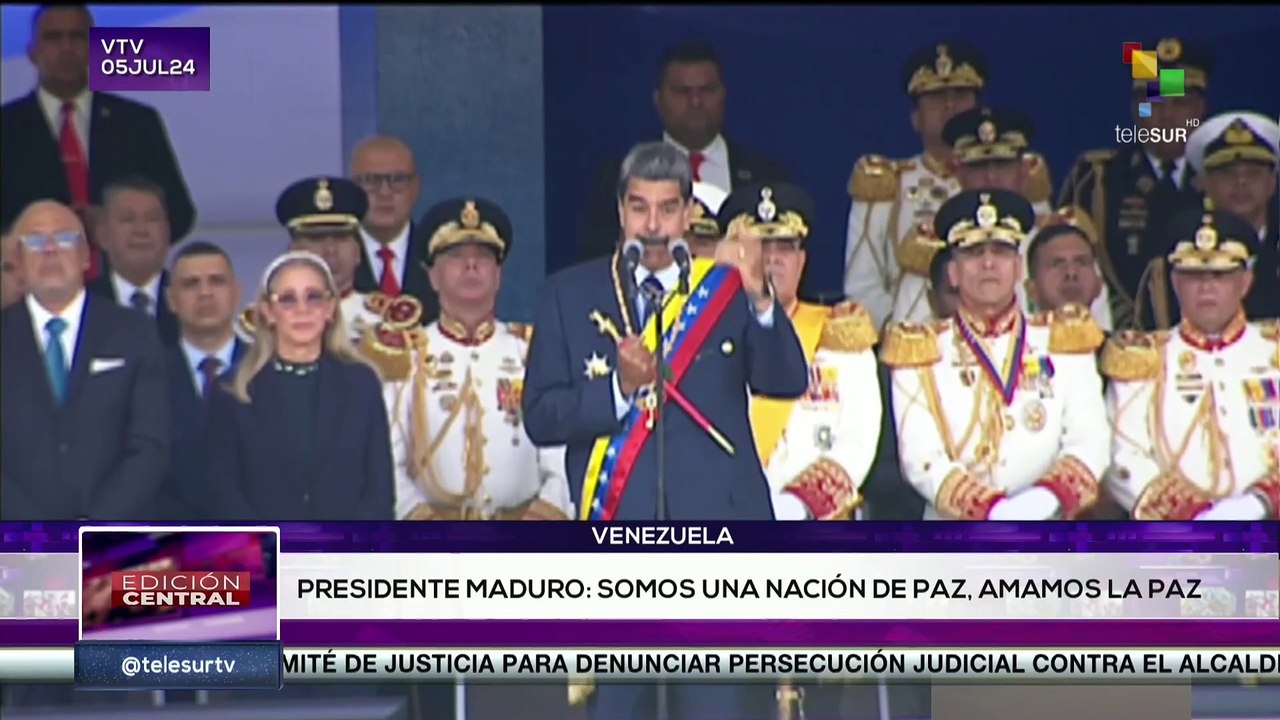Pdte. Maduro afirmó que le bastón de mando no llegará a manos de la oligarquía venezolana