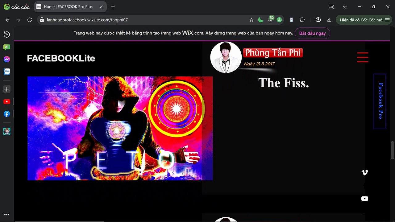 Phung tan Phi Facebook Tap G