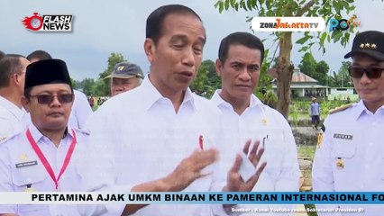 TINJAU POMPANISASI DI BANTAENG, PRESIDEN JOKOWI: TINGKATKAN PRODUKTIVITAS PERTANIAN DAN ANTISIPASI KEKERINGAN