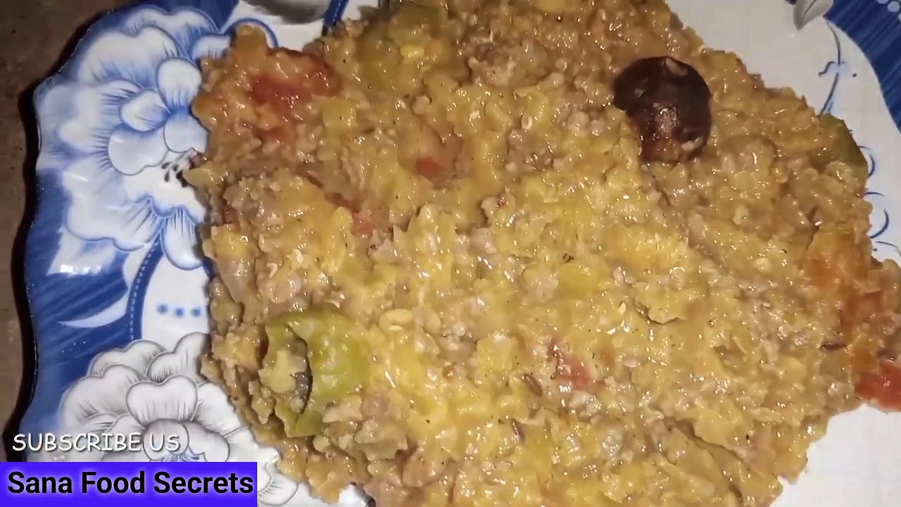 Moong Daal Queema Recipe  Daal Keema Recipe  مونگ دال کیما بنانے کی ترکیب  Sana Food Secrets