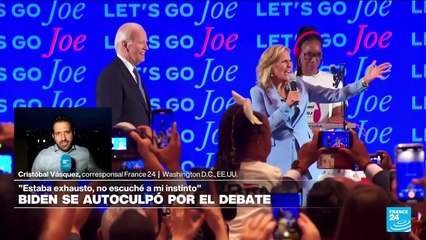 Informe desde Washington: con tropiezos, Biden intenta defender su candidatura en entrevista a ABC