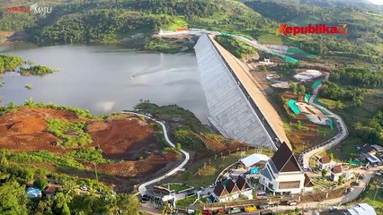 Resmikan bendungan Pamukkulu, Jokowi Berharap Tingkatkan Produktivitas Pertanian di Sulsel