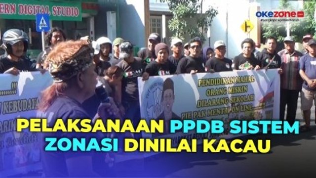 Massa di Jombang Minta Menteri Nadiem Mundur karena Pelaksanaan PPDB Sistem Zonasi Kacau