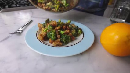 One-pan orange chicken, no deep-frying