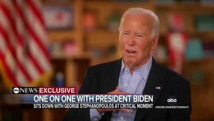 Joe Biden a défendu, parfois laborieusement, son acuité mentale cette nuit sur ABC, mais refuse de se soumettre à des évaluations médicales indépendantes