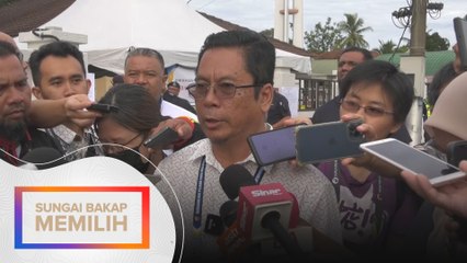 PRK Sg Bakap : Calon PN Abang Abidin selesai buang Undi