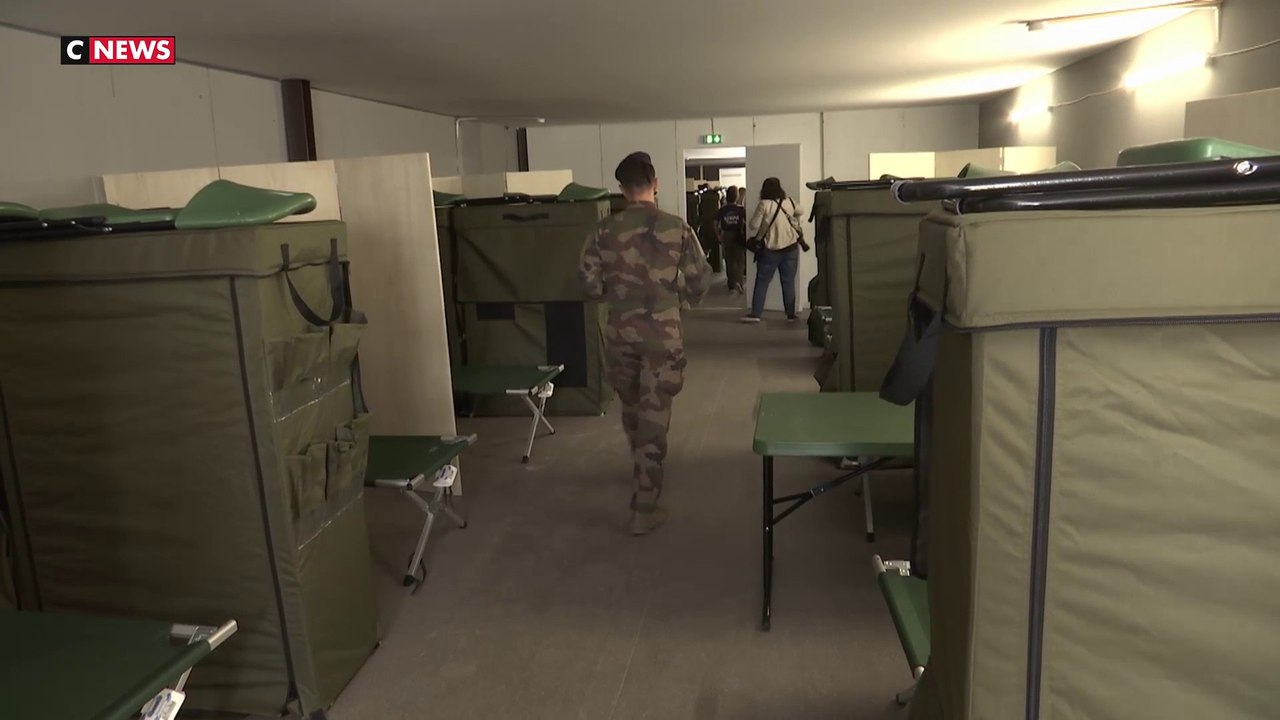 JO2024 : Un camp militaire sur les pelouses de Reuilly