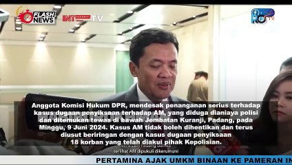 DPR Dorong Mabes Polri Periksa Kasus Kematian Remaja Afif