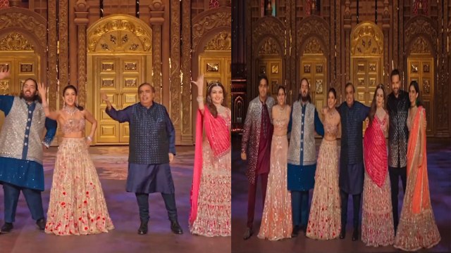 Anant Radhika Wedding: अनंत-राधिका के Sangeet में Mukesh Nita Ambani ने Family के साथ किया Dance