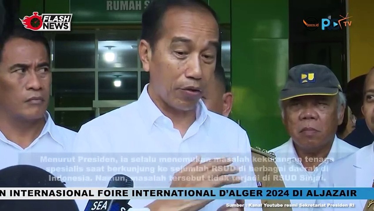 Presiden Jokowi Apresiasi Penataan dan Kesiapan SDM di RSUD Sinjai