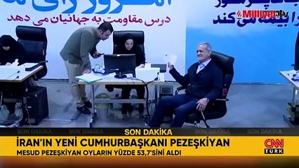 İran'da cumhurbaşkanlığı seçimini Pezeşkiyan kazandı