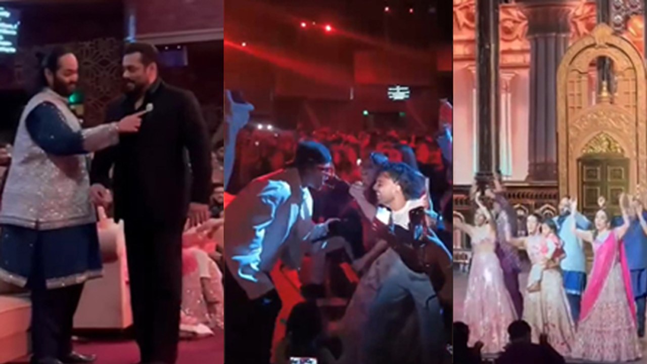 Anant Radhika Sangeet Ceremony Inside Full Video Viral, Ambani Family to Celebs Dance & Celebration