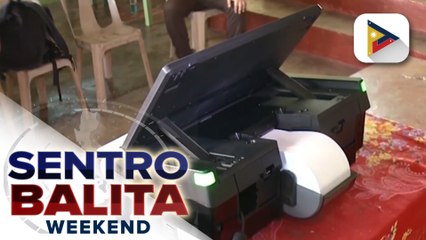 Comelec, ibiniyahe ang ilang automated counting machines at ballot boxes sa Tawi-Tawi para sa mock elections