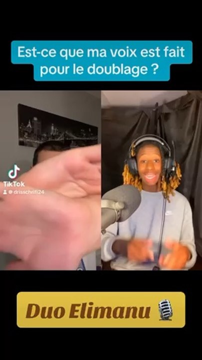 Est ce que ma voix est faite pour le doublage ? (Duo Elimanu) ️