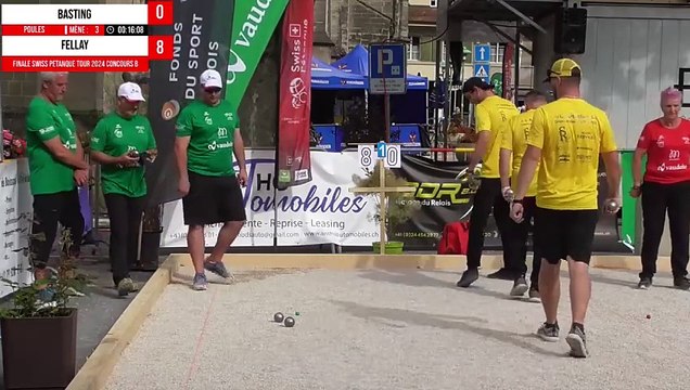 2ème Finale Swiss Pétanque Tour 2024, 6 & 7 juillet 2024