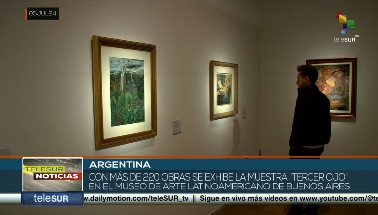La muestra Argentina "Tercer Ojo" exhibe grandes piezas de artistas latinoamericanos