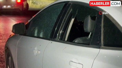 Diyarbakır'da otomobile uzun namlulu silahla pusu