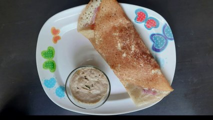How to make ONION DOSA Recipe | DOSA Recipe | SOUTH INDIA ONION DOSA |  MUSLIM HOUSE WIFE COOKING