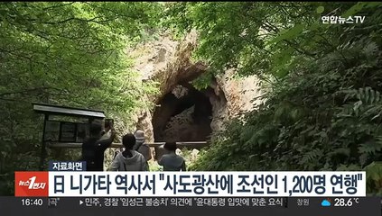 日 니가타 역사서 "사도광산에 조선인 1,200명 연행"