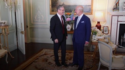 King tells Starmer ‘you must be exhausted’ in first private audience