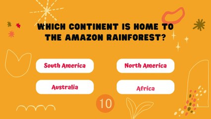 Continent Quiz Challenge: Test Your Global Knowledge!