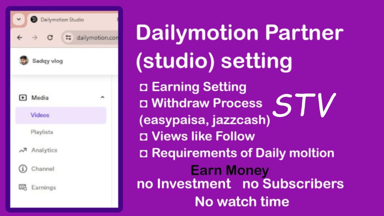 dailymotion Studio (partner program, media, analytics, earning) - video ...
