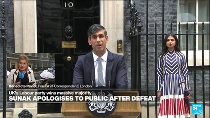 'Momentous day in British politics': Sunak step down as Starmer steps up