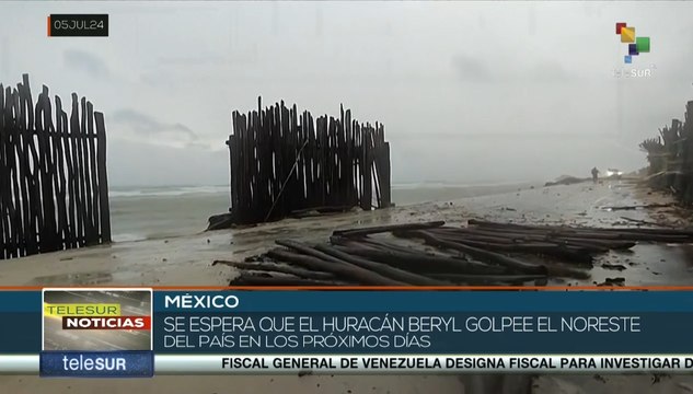 Paso del huracán Beryl por México no reporta personas lesionadas ni fallecidas