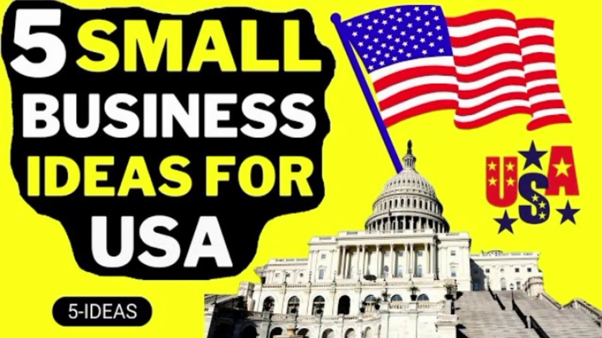 ⁣5 Small Business Ideas for USA /Profitable Small Business Ideas in USA