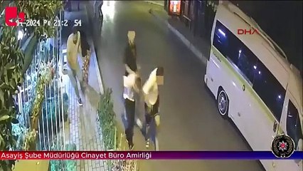 8 kişinin yaralandığı silahlı saldırı kamerada