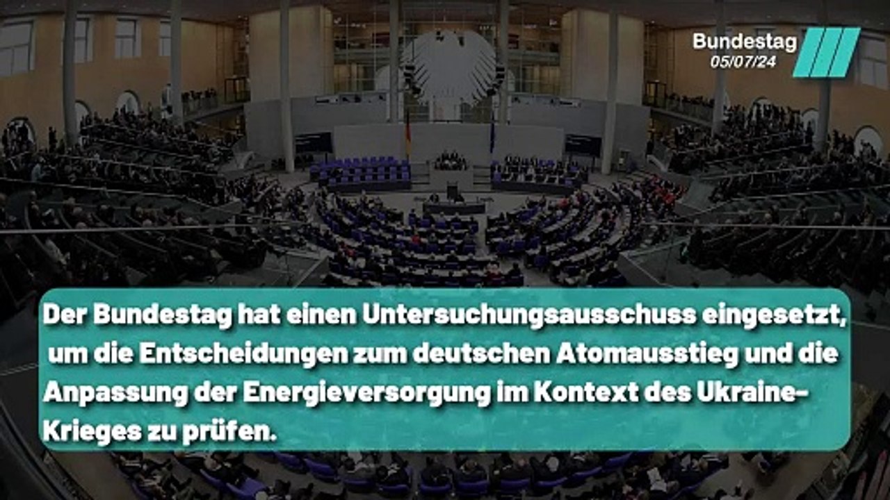 Untersuchung zum deutschen Atomausstieg