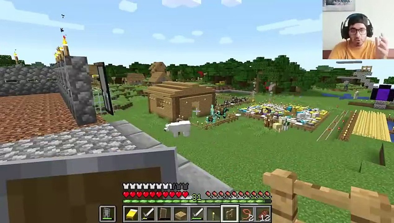 Exploring a Mineshaft was a BAD IDEA  [Minecraft#16]